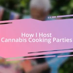 How I Host Cannabis Cooking Parties